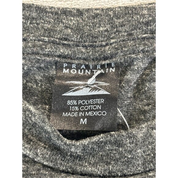 Prairie Mountain T-shirt Adult Medium Colorado authentic outdoor apparel grey Ts - Picture 6 of 8